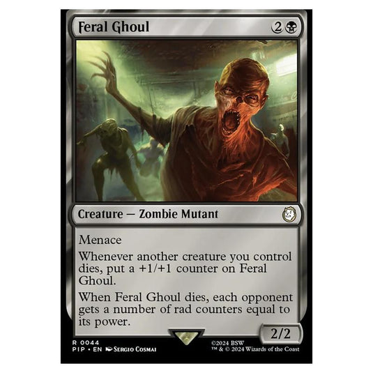 Magic The Gathering - Universes Beyond - Fallout - Feral Ghoul - 0044