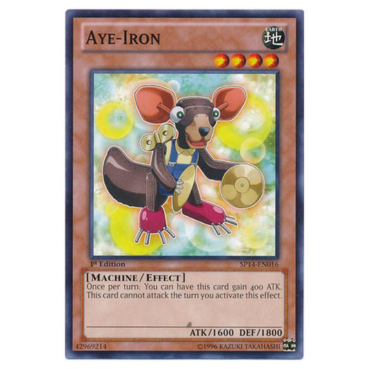 Yu-Gi-Oh! - Star Pack 2014 - Aye-Iron (Common) SP14-EN016