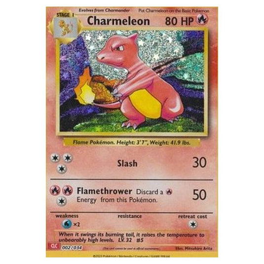 Pokemon - Pokémon Trading Card Game Classic - Charizard & Ho-Oh ex Deck - Charmeleon 002