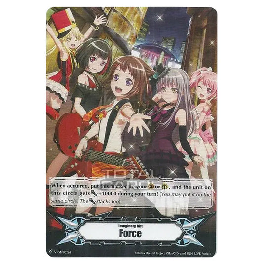 Cardfight!! Vanguard - Promo Card - Imaginary Gift Force - Bang Dream Girls Band Party Art Card - V-GM/0266