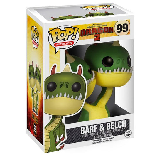 Funko POP! - How To Train Your Dragon 2 - #99 Barf & Belch Figure