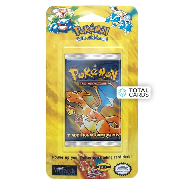 Pokemon - WOTC - Base Set - Blister Booster Pack - Unlimited (Unweighe Pokemon - WOTC - Base Set - Blister Booster Pack - Unlimited (Unweighe