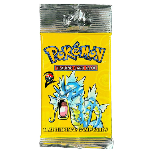 Pokemon - Base Set 2 - Booster Pack Gyarados Artwork Long Crimp