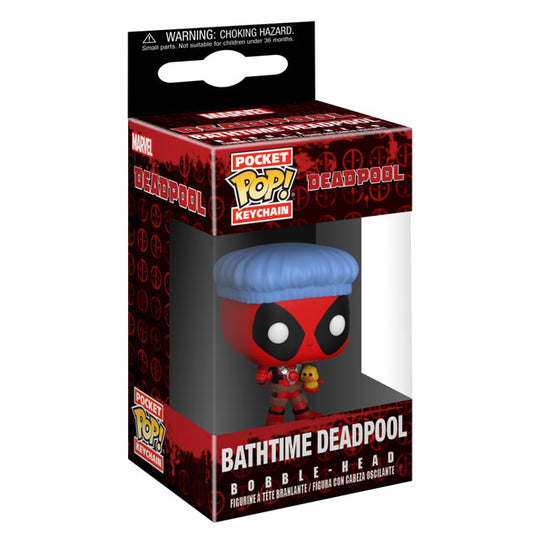 Funko POP! Keychain - Deadpool Bathtime