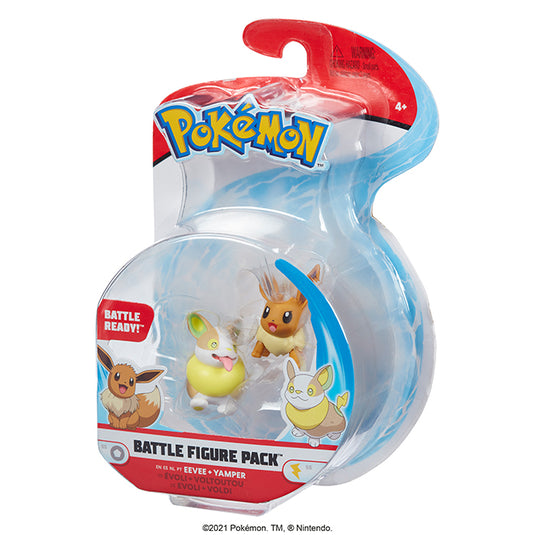 Pokemon - Battle Mini Figure - Eevee & Yamper