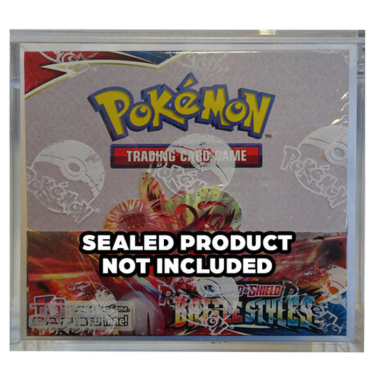 Total Cards - 4mm Acrylic Display - Pokemon Booster Box