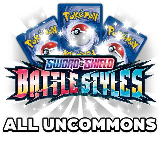 Pokemon - Sword & Shield - Battle Styles - All Uncommons