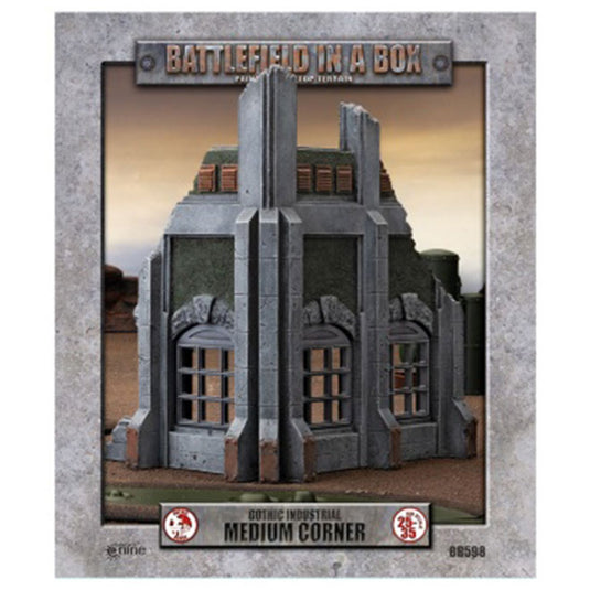 Battlefield in a Box - Gothic Industrial Ruins - Medium Corner