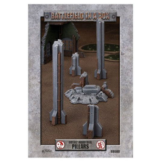 Battlefield in a Box - Gothic Industrial Ruins - Pillars