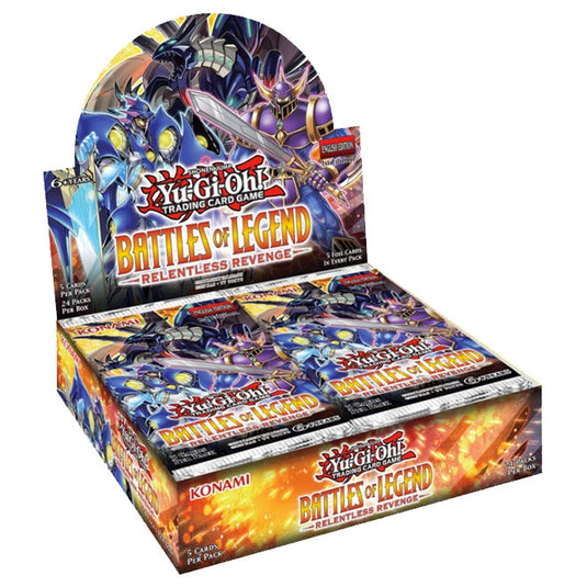 Yu-Gi-Oh! - Battles of Legend - Relentless Revenge - Booster Box (24 Packs)