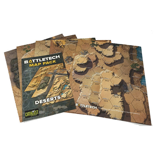 BattleTech - Deserts - MapPack