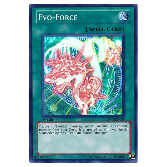 Yu-Gi-Oh! - Order of Chaos - Evo-Force (Super Rare) ORCS-EN057