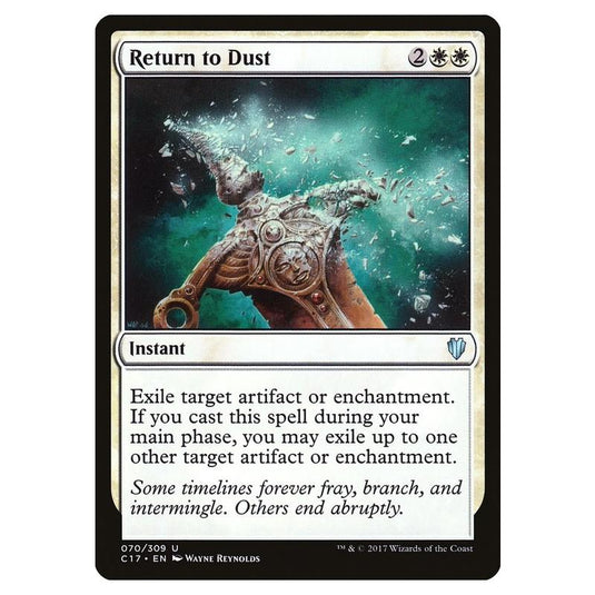 Magic The Gathering - Commander 2017 - Return to Dust - 070/309