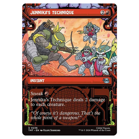 Magic The Gathering - Teenage Mutant Ninja Turtles - Jennika's Technique - 0236