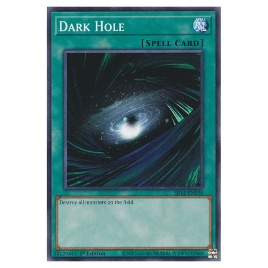 Yu-Gi-Oh! - Structure Deck - Fire Kings - Dark Hole (Common) SR14-EN030