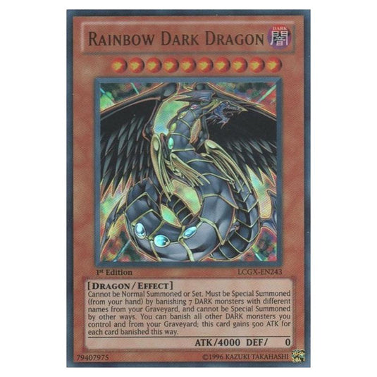 Yu-Gi-Oh! - Legendary Collection 2 - The Duel Academy Years Mega Pack - Rainbow Dark Dragon (Ultra Rare) LCGX-EN243