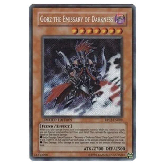 Yu-Gi-Oh! - Retro Pack 2 - Gorz the Emissary of Darkness (Secret Rare) - RP02-EN000