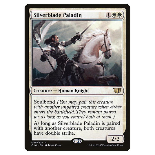 Magic The Gathering - Commander 2014 - Silverblade Paladin - 88