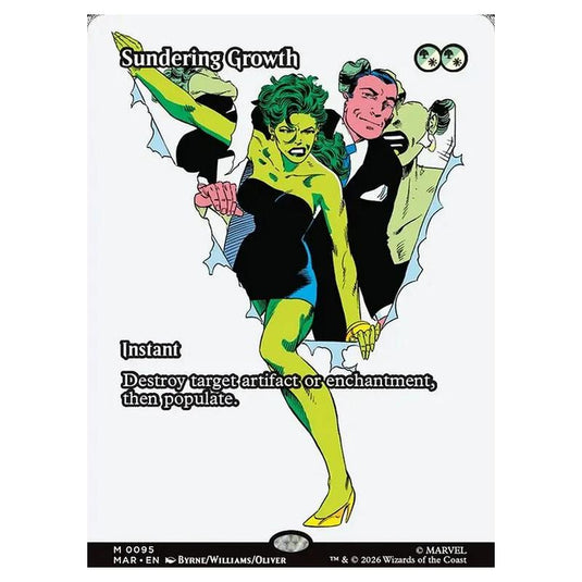 Magic The Gathering - Marvel Universe - Sundering Growth - 0095