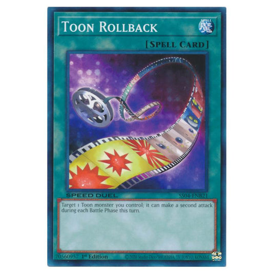 Yu-Gi-Oh! - Speed Duel Starter Decks - Match of the Millennium - Toon Rollback (Common) SS04-ENB21