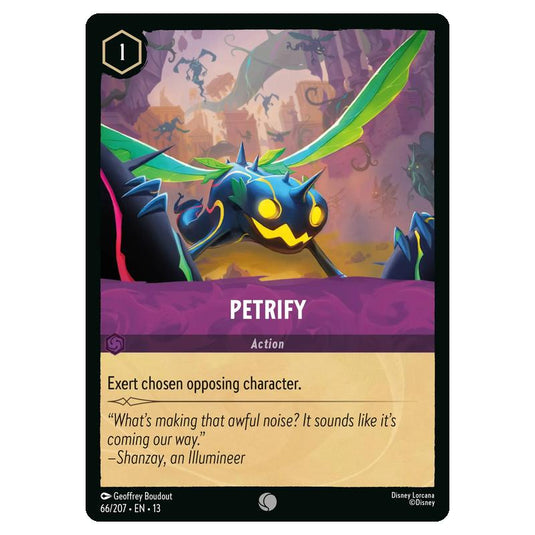 Lorcana - Attack of the Vine - Petrify (Common) - 66/207