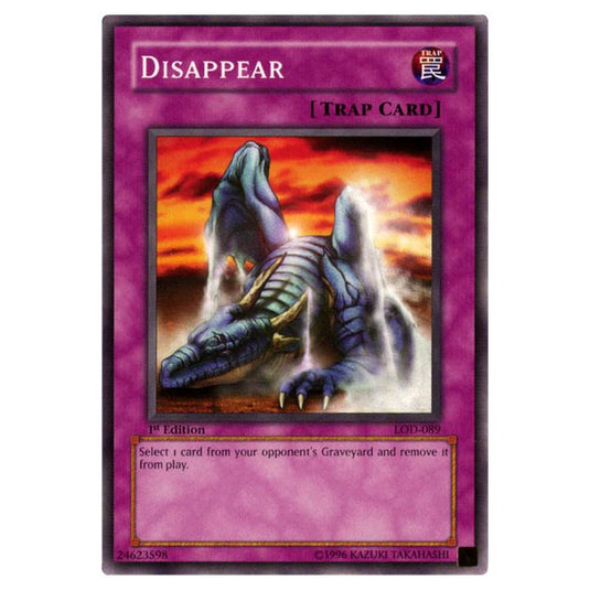 Yu-Gi-Oh! - Legacy of Darkness - Disappear (Short Print) LOD-089