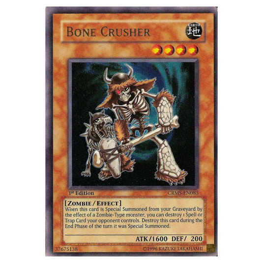 Yu-Gi-Oh! - Crimson Crisis - Bone Crusher (Ultra Rare) CRMS-EN083