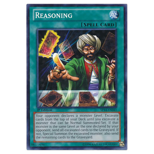 Yu-Gi-Oh! - Star Pack 2014 - Reasoning (Starfoil Rare) SP14-EN041