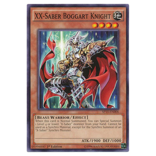 Yu-Gi-Oh! - Star Pack ARC-V - XX-Saber Boggart Knight (Common) SP15-EN006