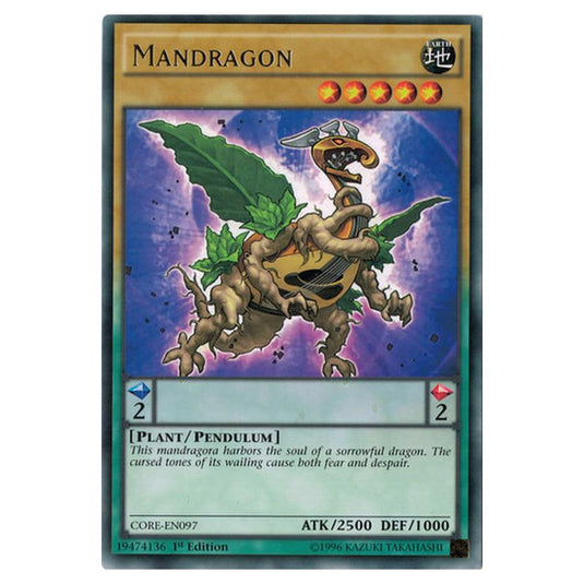 Yu-Gi-Oh! - Clash of Rebellions - Mandragon (Rare) CORE-EN097