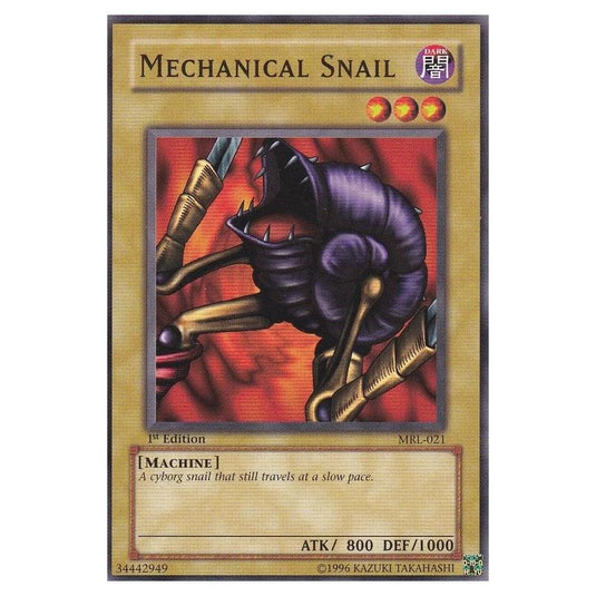 Yu-Gi-Oh! - Magic Ruler - Mechanical Snail (Common) - MRL-EN021/050
