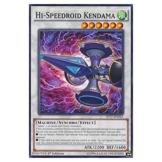 Yu-Gi-Oh! - Star Pack Battle Royal - Hi-Speedroid Kendama (Common) SP17-EN043