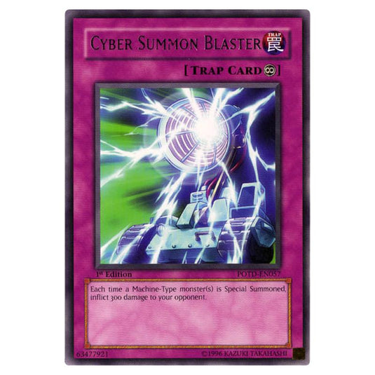 Yu-Gi-Oh! - Power of the Duelist - Cyber Summon Blaster (Rare) POTD-EN057