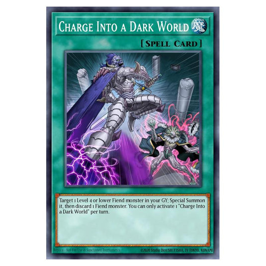 Yu-Gi-Oh! - Structure Deck - Dark World - Charge Into a Dark World (Common) SR13-EN028