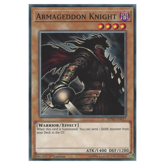Yu-Gi-Oh! - Structure Deck - Shaddoll Showdown - Armageddon Knight (Common) SDSH-EN017