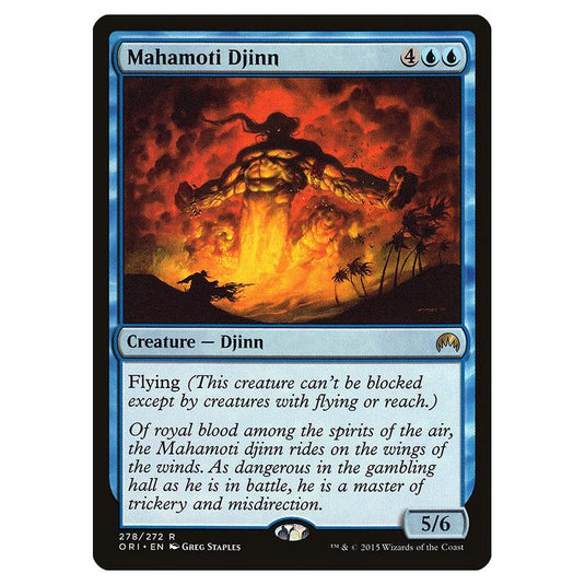 Magic The Gathering - Magic Origins - Mahamoti Djinn - 278/272