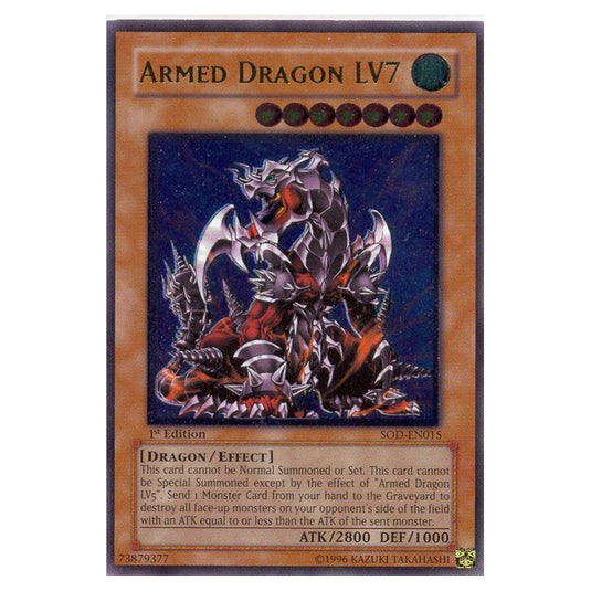 Yu-Gi-Oh! - Soul of the Duelist - Armed Dragon LV7 (Ultimate Rare) SOD-EN015