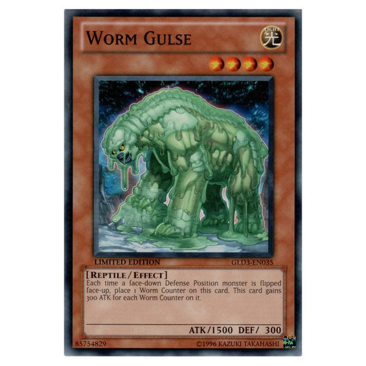 Yu-Gi-Oh! - Gold Series 3 - Worm Gulse (Common) GLD3-EN035
