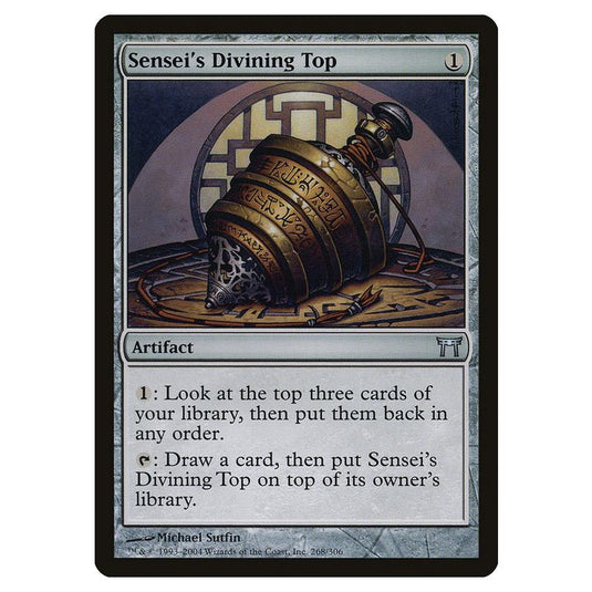 Magic the Gathering - Champions of Kamigawa - Sensei's Divining Top - 268/306