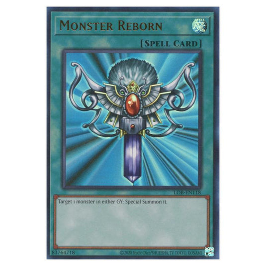 Yu-Gi-Oh! - Legend of Blue Eyes White Dragon (25th Anniversary Edition) - Monster Reborn (Rare) - LOB25-EN118