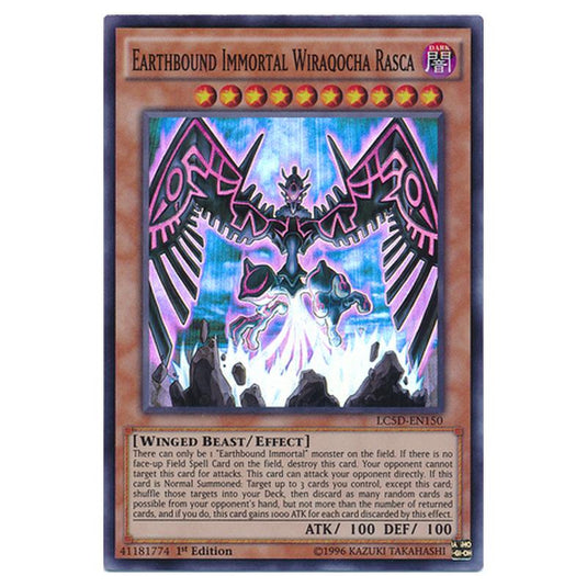 Yu-Gi-Oh! - Legendary Collection 5D's Mega Pack - Earthbound Immortal Wiraqocha Rasca (Super Rare) LC5D-EN150