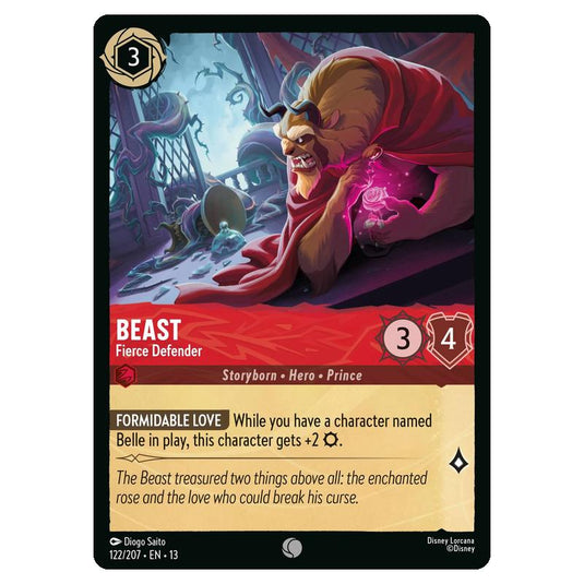 Lorcana - Attack of the Vine - Beast - Fierce Defender (Common) - 122/207