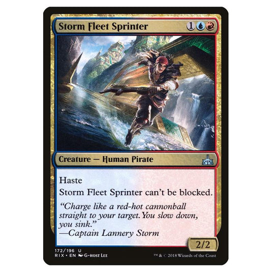 Magic The Gathering - Rivals Of Ixalan - Storm Fleet Sprinter - 172/196