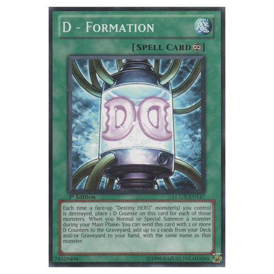 Yu-Gi-Oh! - Legendary Collection 2 - The Duel Academy Years Mega Pack - D - Formation (Common) LCGX-EN147