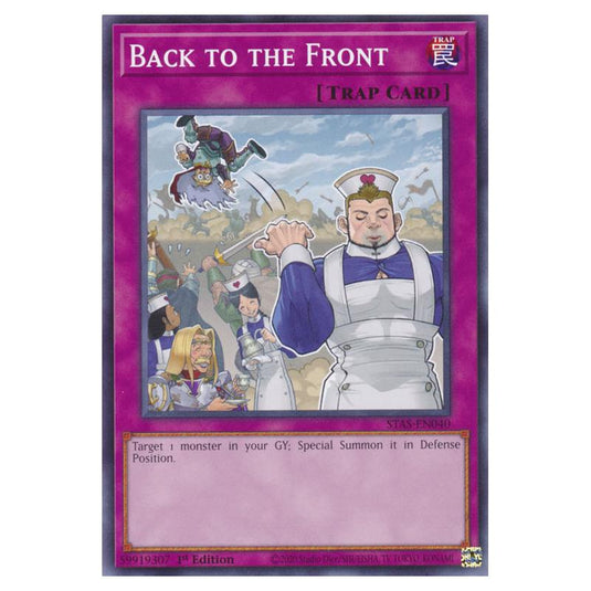 Yu-Gi-Oh! - 2-Player Starter Set - Back to the Front (Common) STAS-EN040