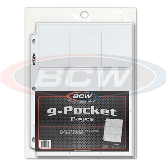 BCW - 9 Pocket Sleeve (1)