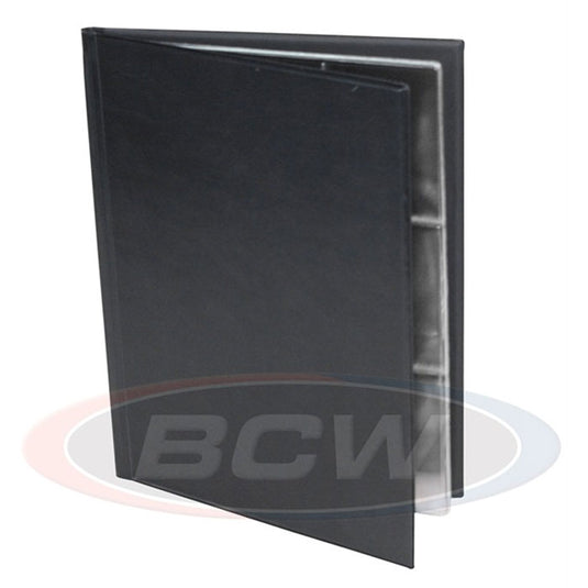 BCW - Plain Black - A4 Portfolio