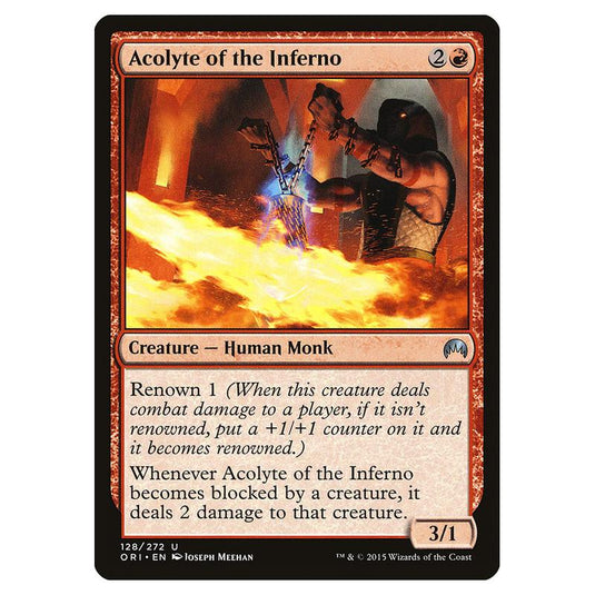 Magic The Gathering - Magic Origins - Acolyte Of The Inferno - 128/272