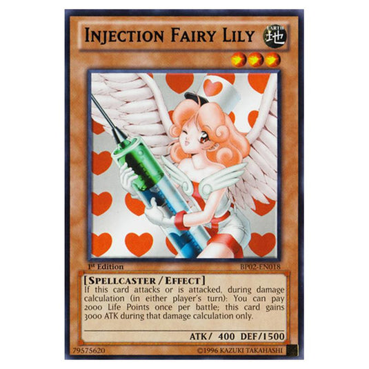 Yu-Gi-Oh! - Battle Pack 2 - War of the Giants - Injection Fairy Lily (Rare) BP02-EN018