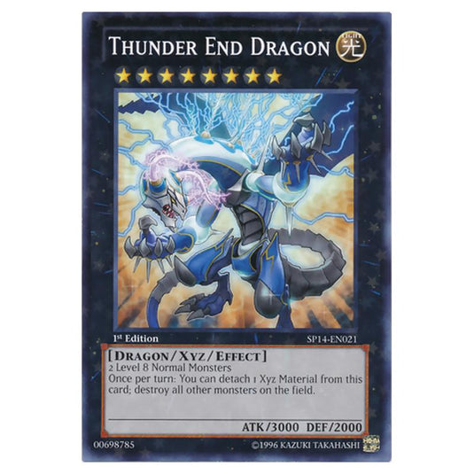 Yu-Gi-Oh! - Star Pack 2014 - Thunder End Dragon (Starfoil Rare) SP14-EN021